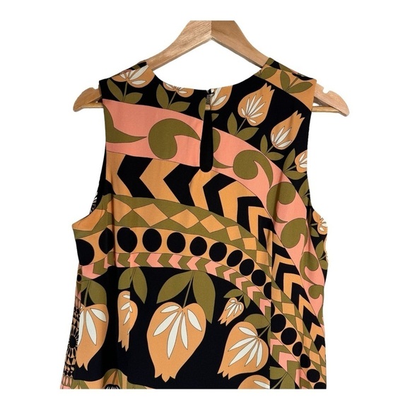 Flora Bea Silk Ellis Dress in Giddy Up Print NWT - Picture 4 of 8